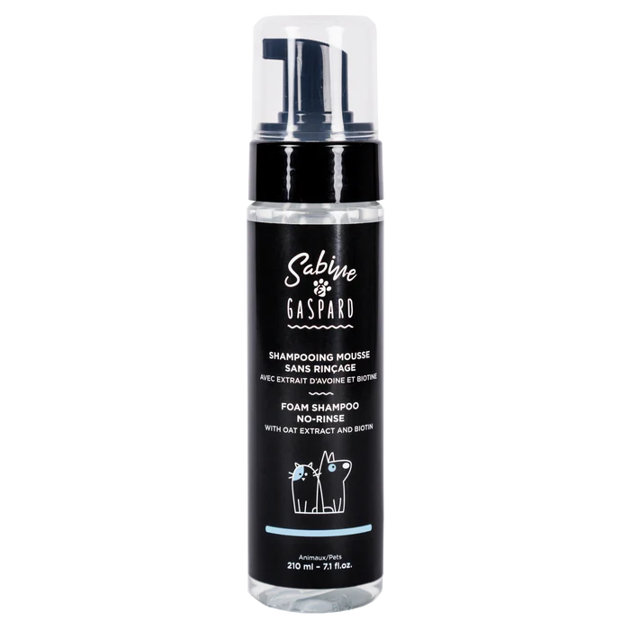 Shampooing mousse sans rinçage avoine et biotine