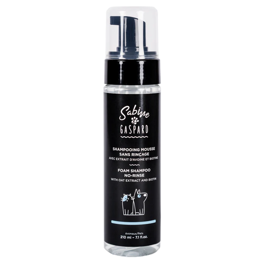 Shampooing mousse sans rinçage avoine et biotine