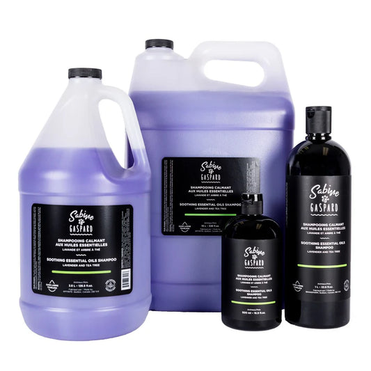 Shampooing avec huile à la lavande